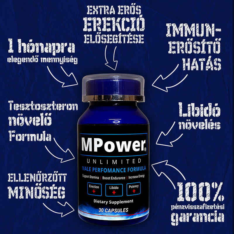 Az MPower potencianövelő tabletta hatásai